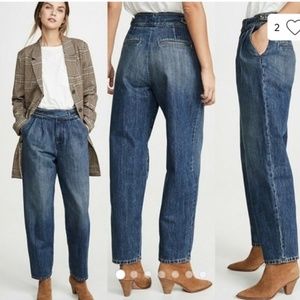 Nili Lotan Zora Jeans Nautical Wash 27 Pants